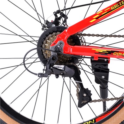 Велосипед 24" рама 13" 7sp COMIRON REBEL красный