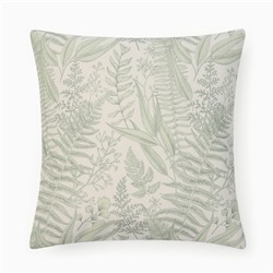 Наволочка декоративная «Этель. Листва», 43×43 см, зелёная