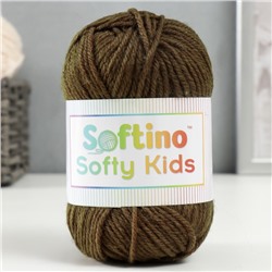 Пряжа 100% акрил Softy Kids 90 м ±5 м 50 г, 59 болотный
