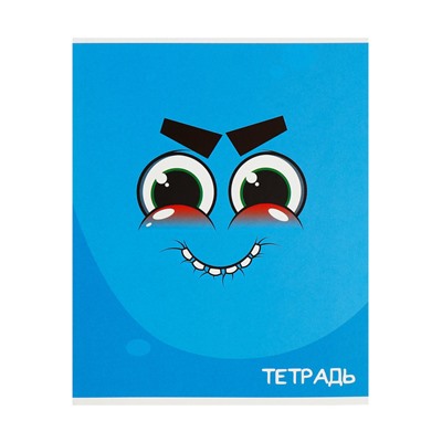 Комплект тетрадей из 5 штук, 36 листов в клетку Calligrata «Смайлики», обложка мелованный картон, блок офсет