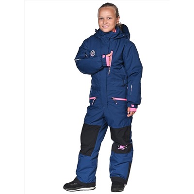 Комбинезон T-9081 Темно-синий