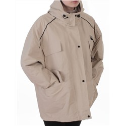 3092 BEIGE Куртка демисезонная женская (100 гр. холлофайбер)