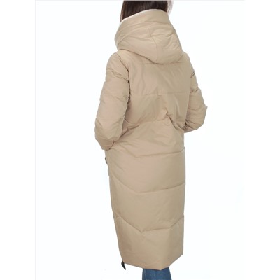 2270 BEIGE Пальто зимнее женское (200 гр. тинсулейт)