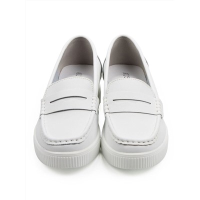 06-YD267-1 WHITE Туфли женские (натуральная кожа)