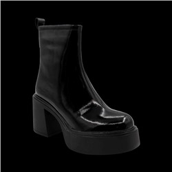 Ботинки из натуральной кожи Р-121-8 черные