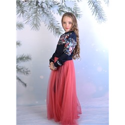 2356 Свитшот Love Alice Синий/120