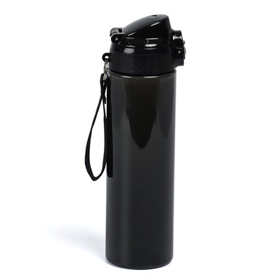 Бутылка для воды Onlytop, 700 мл, чёрная