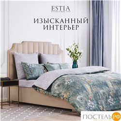 Estia ТОЛОСА КПБ 145х215-2/230х250-1/50х70-2/70х70-2, 7 пр., хл./сатин серый