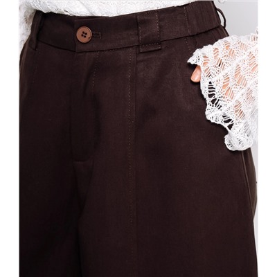 Брюки #КТ71020, шоколадный