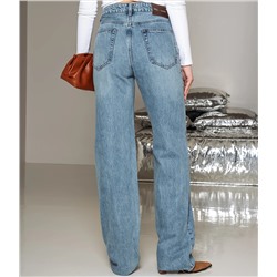 Джинсы #КТ1277, голубой