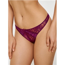 Трусы стринг жен Raullia темно-вишневый Infinity Lingerie