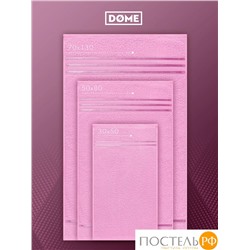 DOME ГАРМОНИКА роз Полотенце 70x130, 1 пр, 100% хл, 440 г/м2