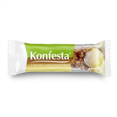 Конфеты KONFESTA глазированные с карамельно-кремовой начинкой в обсыпке арахисом 500 гр