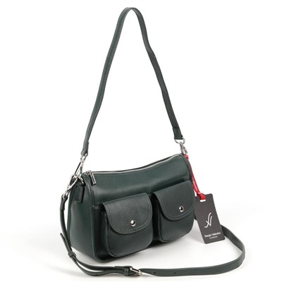 Женская кожаная сумка Sergio Valentini SV-SZ7320 Д.Грин