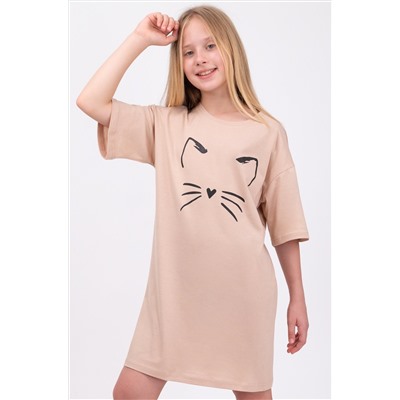 Туника оверсайз для девочки Happyfox