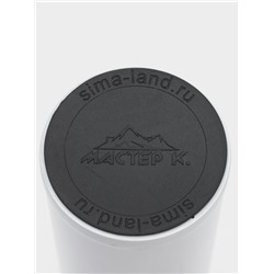 УЦЕНКА Термос для чая, кофе, 500 мл, Топ "Мастер К", сохраняет тепло 8 ч, 6.3 х 24.5 см, белый 43570