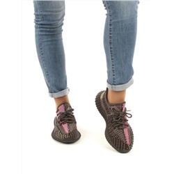 05-B557-3 BLACK Кроссовки женские (текстиль)