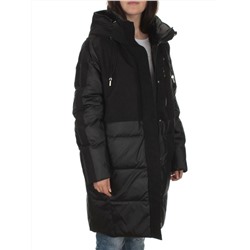 C223 BLACK Куртка зимняя женская (200 гр. холлофайбера)
