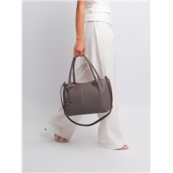 Женская кожаная сумка Richet 2390LN 612 Тауп