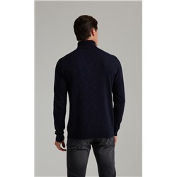 Водолазка F021-15608 indigo melange