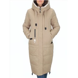 2270 BEIGE Пальто зимнее женское (200 гр. тинсулейт)