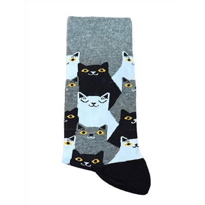 Носки р.35-40 "Cute Animals" Котики и Кошечки