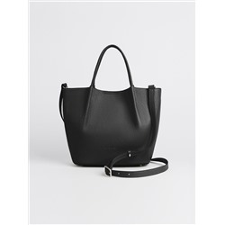Женская кожаная сумка Richet 3263LN 376 Черный