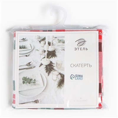 Скатерть «Этель» Нoliday decoration 149×110 см, 100%хл, репс 210 г/м²