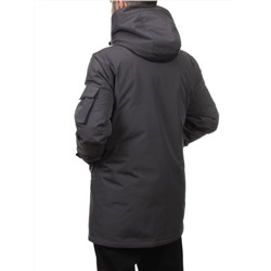 8896 DK. GRAY Куртка мужская зимняя облегченная (130 гр. холлофайбер)