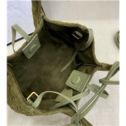 Женская сумка, замша,  MIRONPAN  90512 Зеленый