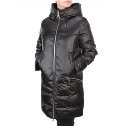 GWD21530P BLACK Пальто зимнее женское PURELIFE (200 гр .холлофайбер)