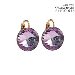 Серьги с кристаллами Swarovski