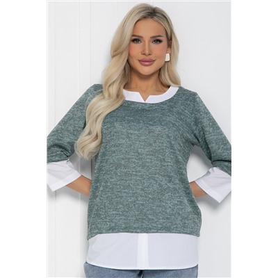 Джемпер Нежный акцент (мята) Б12615-4