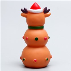 Игрушка для собак пищащая "Оленёнок 3Х",12 х 6 см