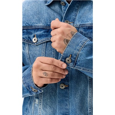 Куртка джинс P611-1285 l.blue