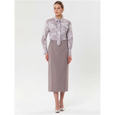 Блузка со съёмным галстуком