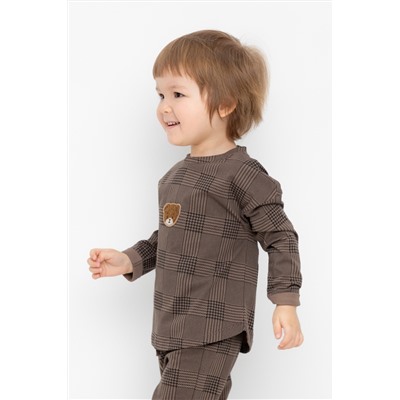 Джемпер сосновая кора, клетка к488 Crockid