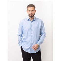006J Мужская рубашка JenTa голубой