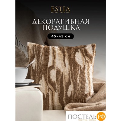 ESTIA ЛАНДИНИ кор. Декоративная подушка 45х45, плстр
