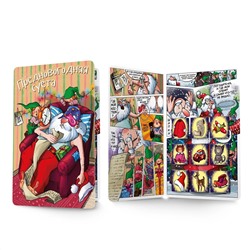 Шокобук, НОВОГОДНЯЯ СУЕТА, 45 гр., молочный шоколад, TM Chokocat