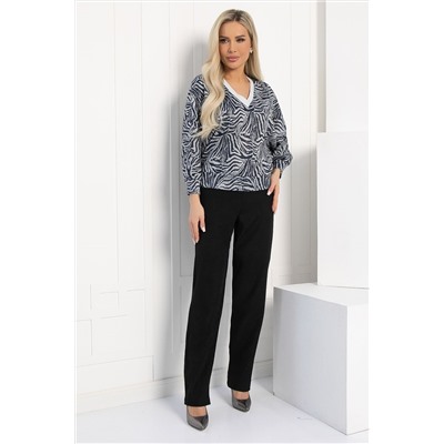 Джемпер Бери и беги (сине-серый) Б12680-7