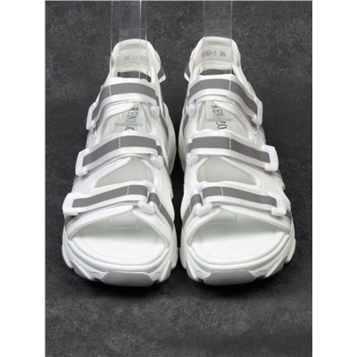 08-PED92-1 WHITE Босоножки (натуральная кожа, стелька натуральная кожа)
