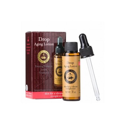 Натуральный антивозрастной лосьон от Madame Heng, Drop aging lotion, 30 мл
