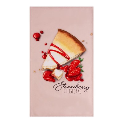Полотенце «Этель. Чизкейк», 40×73 см, саржа, 100% хлопок, 190 г/м²