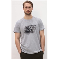 Футболка F411-06-308 grey melange