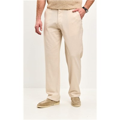 Брюки лен P511-0852 l.beige