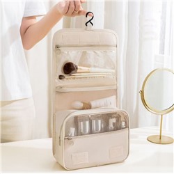 Дорожная косметичка-органайзер раскладная подвесная