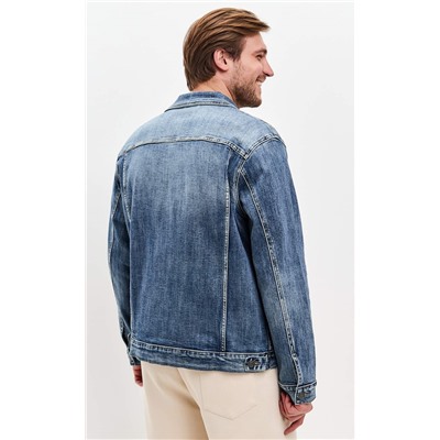Куртка джинсовая мужская F311-1296 синяя