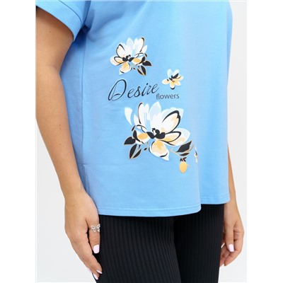 951 Футболка "Голубой"