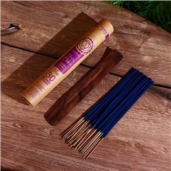 Благовония «Organic. Чакры», аромапалочки, Сахасрара, набор 30 шт, с подставкой